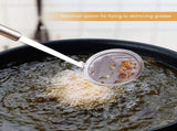 Skimmer Spoon, 3 Pack Stainless Steel Skimmer Spoon Japanese Hot Pot Fat Skimmer Spoon Fine Mesh V1192-AZ-W-17529