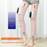Rechargeable Air Compression Leg Massager with Heat Therapy for Knee & Calf Relief V888-ELOSUNG35651