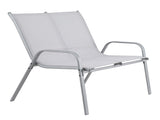 Gardeon Garden Bench Seat Steel Outdoor Patio Park Lounge Backyard Chair Grey GB-STA-BENCH-GE