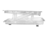 2PCS Soda Can Dispenser for Refrigerator 2 Layer Adjustable Auto Rolling Transparent Beverage Holder V1294-YM0901-3118230321911