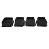 4PCS Bed Risers ABS L Shape Anti Slip Chair Leg Extra Lifts Furniture Riser Stand Blocks for Desk V1294-YM0901-3114230084911