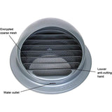Outdoor Ventilation Grille, Stainless Steel Air Vent with Fly Guard and Fly Guard for Office, V1237-ZY-528-241