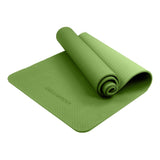 Powertrain TPE Yoga Pilates Exercise Mat 6mm - Green YM-TPE-SC-GN