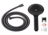 Matte Black Handheld Showerhead with Showerhead Holder Bracket Hose Bathroom Tools V1294-YM0901-3112200077311