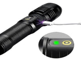 Bright Handheld Flashlight Portable Outdoor Torch High Lumen LED Flashlight V1263-JX-4317