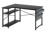 Levede L-shaped Gaming Computer Desk Corner Table Home DH1057-BK-AU