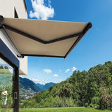 4.0m x 3.0m Retractable Folding Arm Awning Heavy Duty Full Cassette Motorised V63-821213