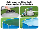 Bestway Pool Pump Sand Filter 3000GPH 11355L/H Pools Flowclear Filters BW-SAND-3000-58486