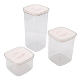 Cereal Storage Container Reusable Plastic Transparent Multipurpose Sealed Grain Can for Cereal V1294-YM0901-3118250039611