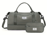 Travel Duffle Bag Small Pouch Travel Accessories Durable Duffle Bag Weekend - Green - Size L V1347-127-49262-GRN-L
