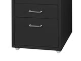 Levede 5 Drawer Office Cabinet Drawers Black HO0575-5-BK_NZ