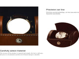 Luxury Leather Watch Storage Box Travel Single Watch Case Watch Gift Box for Christmas Anniversary V1369-AZ3-W-02073