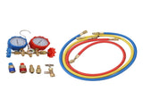 Air Conditioning Pressure Gauge R410 22 134A 3 Way AC Diagnostic Manifold Gauge Tube Set for Freon V1294-YM0706-3114230080411
