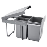 VEVOR Pullout Trash Can for Kitchen Cabinets, 201010L Double Under Sink Garbage Waste Recycling V952-CFLJTDTHSST4PX1IZV0