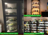 Under Cabinet Lighting, Timer & CCT 2700-6000K with Slider Dimmer, Plug-in 12Inch 12W Lights for V1171-CC-BOM001404-AU