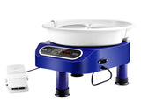 Pottery Wheel, 11 inch Pottery Forming Machine, 450W Electric Wheel for Pottery with Foot Pedal and V952-ZQLPJSJS11YCPCHVVV3