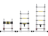 Telescoping Extension Ladder 12.5FT A-Shape w/ Stabilizer Bar for RV V952-AZXSSLTNLSLK7NWR8V0