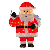 Christabelle 81cm Christmas Santa Display with Lights 112_MHA506
