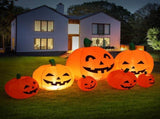 Halloween Inflatable Pumpkin Decoration with Built-in LED Lights, Blow Up Pumpkin for Home Yard V1237-ZY00B0FF269475