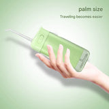 Portable Water Flosser - 70-Day Battery, 4 Modes, 5 Nozzles, IPX7 Waterproof, 200ml Telescopic V888-ELOSUNG29812