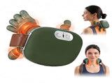 Livemor Electric Neck with Heat for Shoulder,Back Wireless Massage 4D Shiatsu Kneading NECK-MASSAGER-B-N7-GN