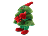 Electric Christmas Tree Plush Toy 8 Songs Continuous Play Glowing Swinging Singing Dancing Cute V1294-YM0718-3115220091312