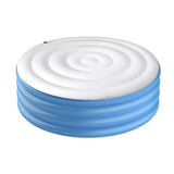 Round Inflatable Hot Tub Cover, Outdoor Windproof-Proof Energy Saving Lid, Foldable Protective V1192-AZ-W-30202