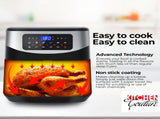 Kitchen Couture Digital 12L Air Fryer - Silver ABM-10001717