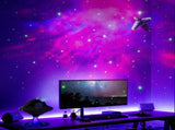 Flying Saucer Starry Sky Projection Lamp - Ambient Mood Light V888-ELOSUNG18359