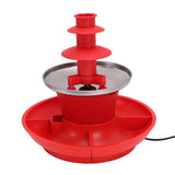 3 Tier Electric Chocolate Fountain Machine Automatic Melting Chocolate Fondue Fountain Party V1294-YM0901-3118250186311