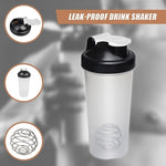 10x 700ml GYM Protein Supplement Drink Blender Mixer Shaker Shake Ball Bottle V63-824231