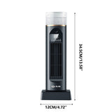 Powerful USB Desktop Tower Fan, Humidifying and Purifying Function, 6-Hour Timer for Automatic V1192-AZ-W-24330