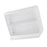 Wall Mounted Coffee Capsule Holder Clear Acrylic Compact Tea Bag Storage Rack for Office S One Layer V1294-YM0710-3117230304311