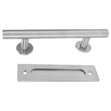 Barn Door Handle Stainless Steel DoubleSide Pull Handle for Door Garage Barn Shed Closet V1294-YM0901-3114210058611
