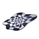 Carpet Comfortable Soft Color Blocking Bedside Creative Irregular Rug for Bedroom Living Room V1294-YM0703-3117230078113