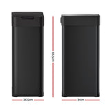 Devanti 50L Sensor Bin Motion Rubbish Bins Kitchen Automatic Trash Can Black SB-D-50-K250-BK