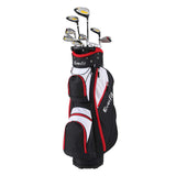 Everfit Golf Clubs Set Men Right Handed Golf Wedges Alloy Driver Golf Stand Bag GOLF-A-CLUB-MEN-10-AB