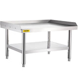 Stainless Steel Equipment Grill Stand, 152x76x61 cm Stainless Table, Grill Stand Table with V952-SBSKTBD6030INLDMMV0