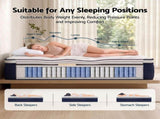 RoomSense Queen 30cm Medium Firm Latex Mattress, 2 Gel Cooling Pillows XFKF-MA-1667-Q-1669