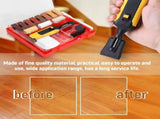 DIY Manual Floor Furniture Repair Kit, New Laminate Hardwood Floor Repair Kit Scratch Cracks Repair V1192-AZ-W-11793