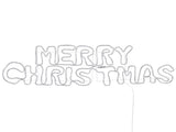 1.6M Christmas Lights Motif 360 LED Rope Light Outdoor Decoration Jingle Jollys XMAS-MOT-D-MERRYCHRIS-MC01