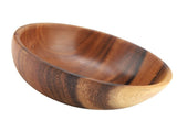 Solid Acacia Wooden Bowl for Salad Soup Rice Hand Made Wooden Bowl Kitchen Utensils V1294-YM0727-JY15228-04