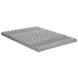 Giselle Bedding 8cm Memory Foam Mattress Topper 7-Zone Graphite Double MATTRESS-TOP-7Z-8-GY-D