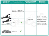 Golf Cart Delta A-Plate Sub Assembly for Club Car DS 1993-UP Gas and Electric Carts OEM 1016353 2 V1259-DP01-A-5459