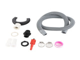 Round Rain Downpipe Hose Easy Installation Rainwater Collection System Rain V1294-YM0901-3111240169611
