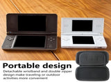 Protective Carrying Cases with Softly Lined Hard Shell Compatible for Nintendo 3DS, DS Lite, Black V1188-ZC-DLL-1170