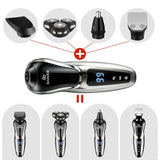 Men'S Electric Shaver 4-In-1 Shaver Multifunctional Shaver USB Charging Shaver - Black - Size 1168 V1106-111-68012-BLK-1168