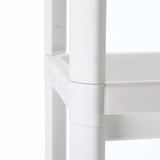 2 Tier Bathroom Floor Shelf with Drain Hole Multifunction Stable Space Saving Standing V1294-YM0901-3117240149311