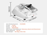 Food Processor & Vegetable Chopper w/ 6 Blades Food-Grade Stainless Steel V952-DGNSCJ550WMYE68N9V3