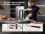 Manual Sausage Stuffer, 11 LBS / 5 L Vertical Meat Stuffer, Dual-Speed Sausage Casing Meat Filling V952-SDKGCJLS5L00GQ3T6001V0